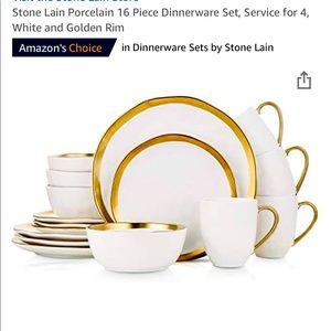 Dinnerware set for 4